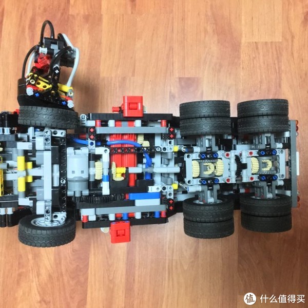 保留原版外观 功能 lego 乐高 42043 动力遥控改装