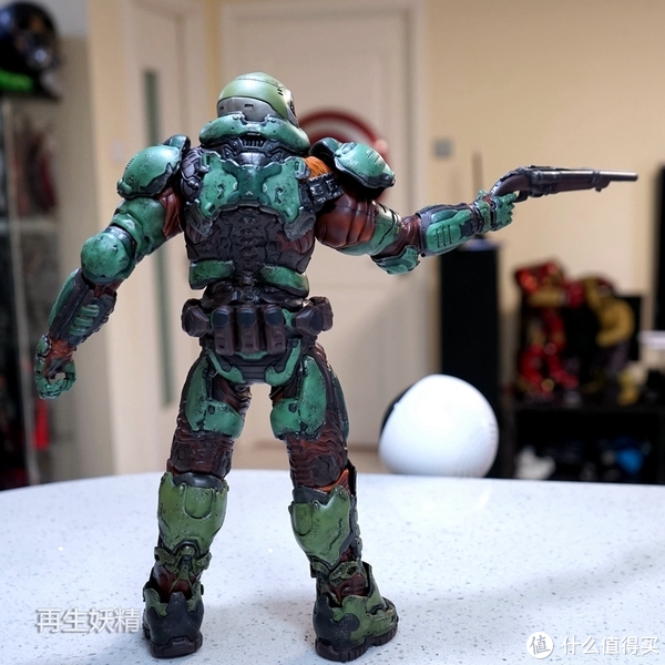 本站首晒# 3a toys 毁灭战士 doom marine 执政官装甲 开箱,把玩