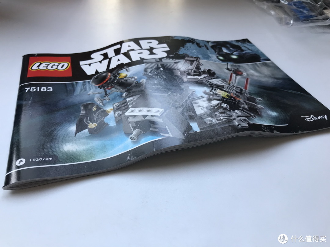 lego乐高starwars星球大战系列75183达斯维达的诞生开箱