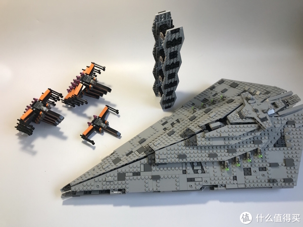 本站首晒#我也有大宝剑了—lego 乐高 75190 第一秩序 歼星舰