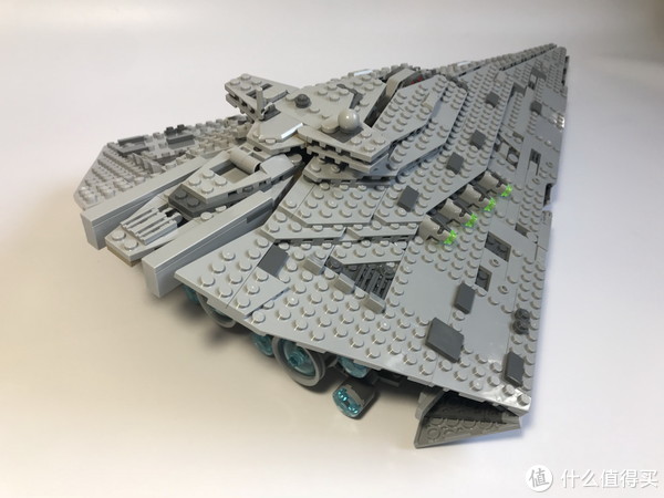 本站首晒#我也有大宝剑了—lego 乐高 75190 第一秩序 歼星舰