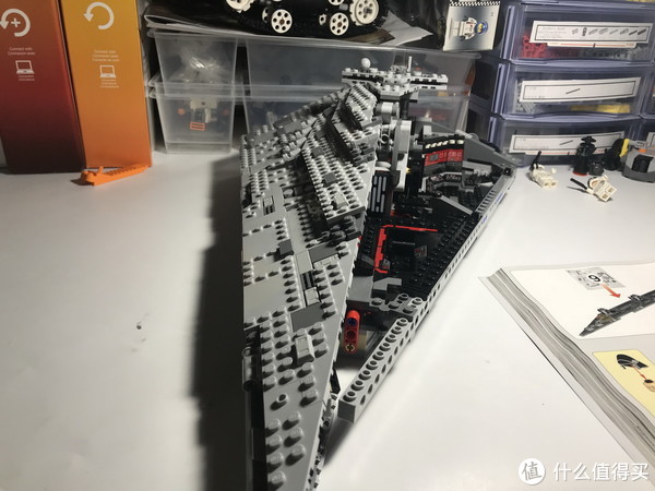 本站首晒#我也有大宝剑了—lego 乐高 75190 第一秩序 歼星舰