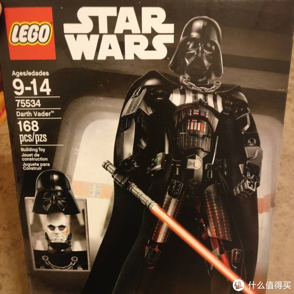 lego 乐高 75534 darth vader 黑武士 开箱