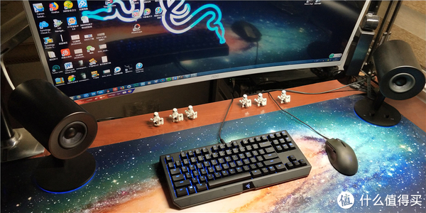 本站首晒#雷蛇之锤—razer 雷蛇 nommo 天狼星幻彩版音箱 开箱