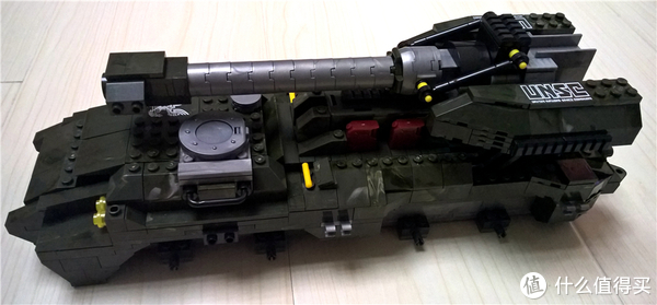 本站首晒#美家宝的巨炮—mega bloks halo unsc kodiak科迪亚克攻城