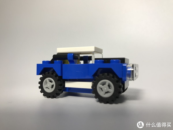 全民分享季#小套装也有大乐趣:lego 乐高 30475 越野车 开箱