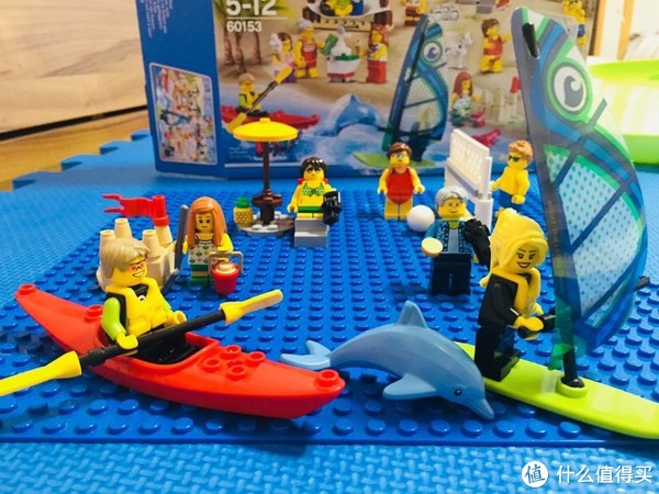 更贴近现实生活的乐高人仔—lego 乐高 60153 海滩人仔套装 开箱晒