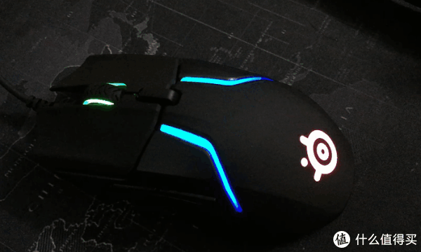 钢厂真旗舰—赛睿rival 600幻彩鼠标