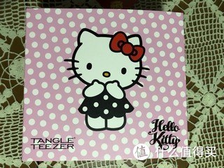 一对可爱的梳子----Tangle Teezer便携款美发梳hello kitty礼盒简评