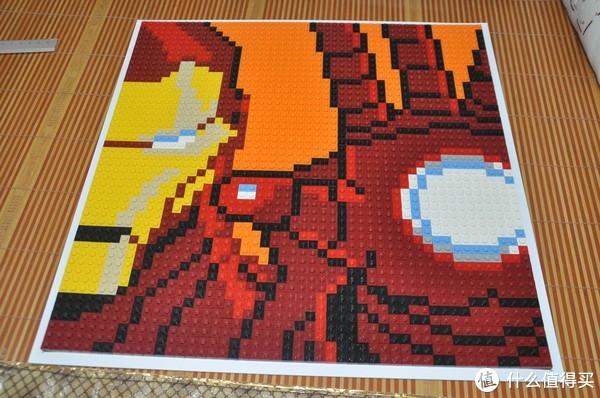 lego 乐高 6250093 iron man mosaic 钢铁侠马赛克画