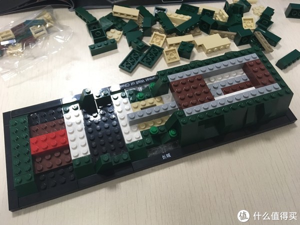 我的lego建筑系列篇十五lego乐高21041greatwall单体长城开箱