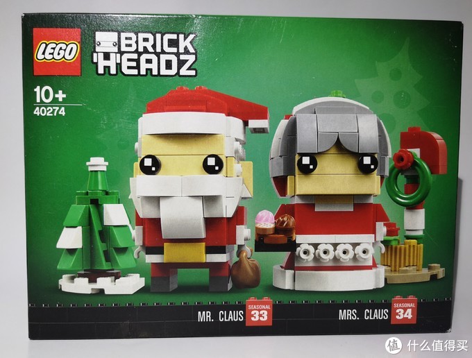 merry christmas—lego brickheadz 40274 方头仔