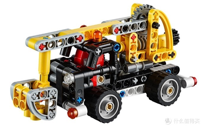 lego 乐高科技2019新品 42088 a模式 车载式吊车 开箱