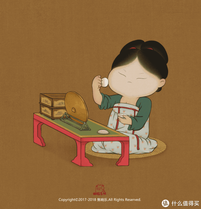 她把古画唐诗化为圆脸美人,简直萌哭了!