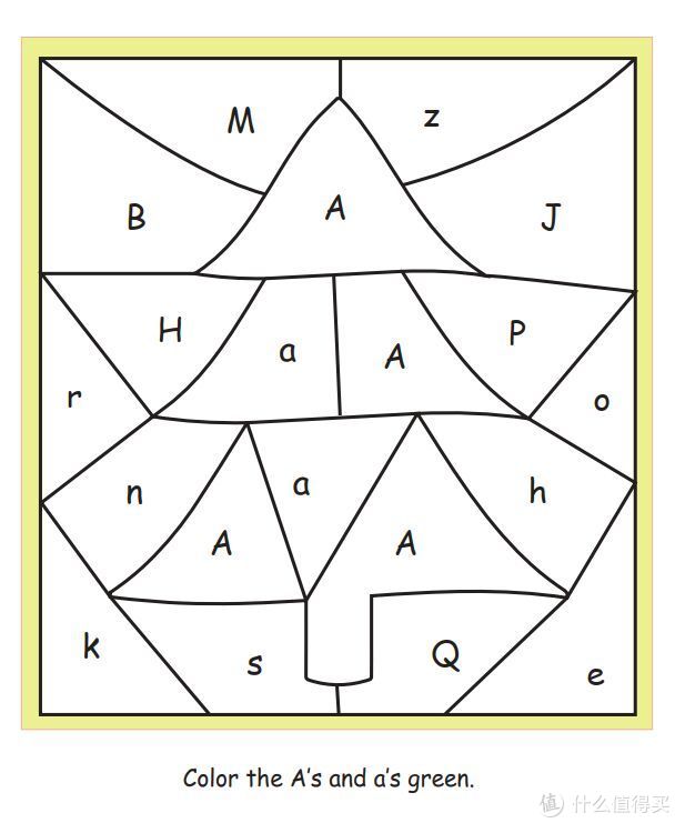 幼儿英语启蒙素材免费分享字母涂色练习篇