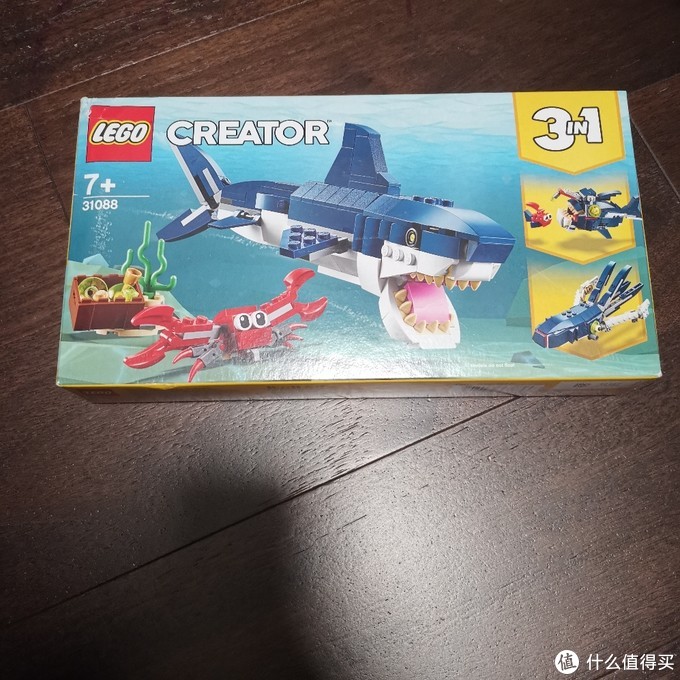 老杨的玩具仓库 篇四:lego创意系列 31088 海洋生物