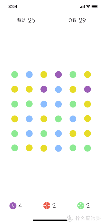ios神级app 篇二:一款超简单的游戏---dots(gif多图)