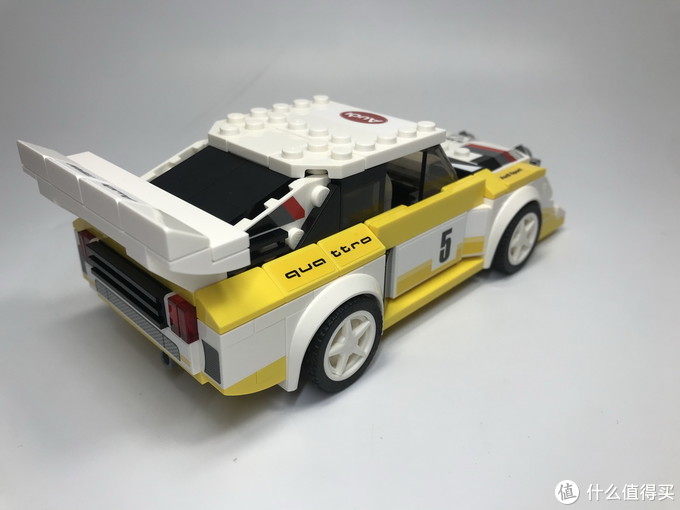 lego拼拼乐 篇三百一十:乐高 赛车系列 76897 1985奥迪sport quattro