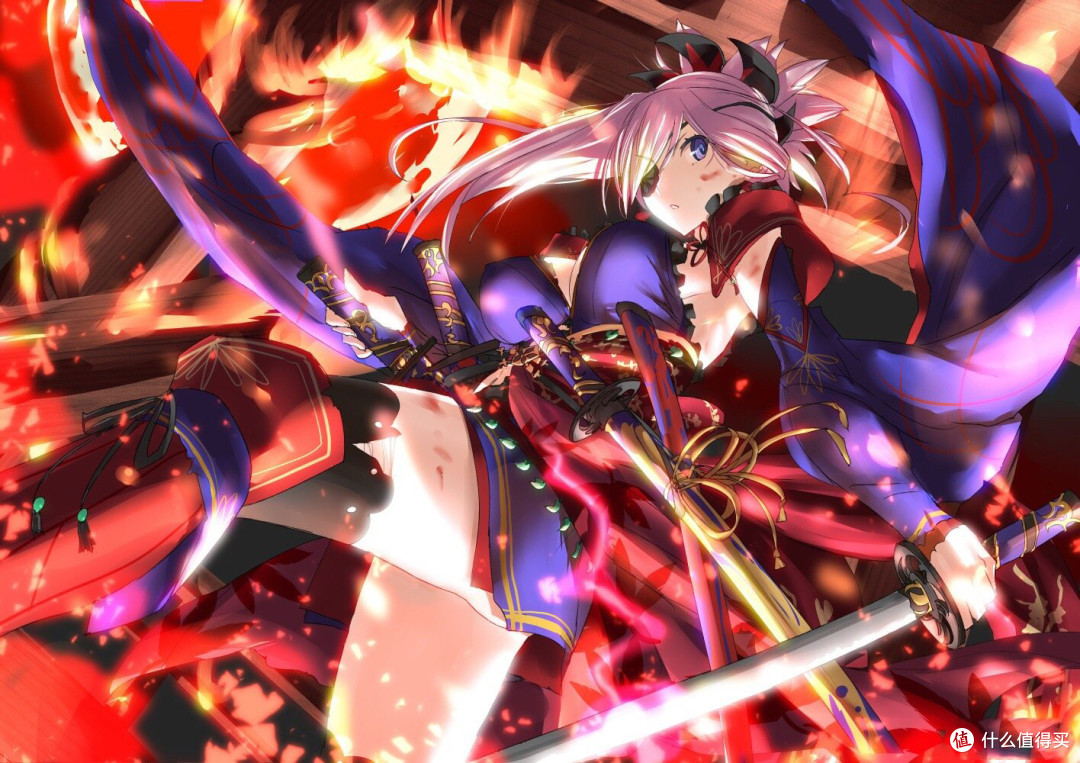 (fgo 宫本武藏 插画 网图)