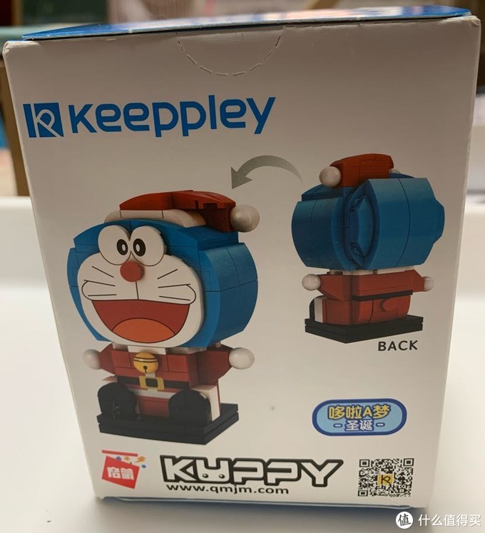 启蒙keeppley机器猫哆啦a梦方头仔～圣诞风