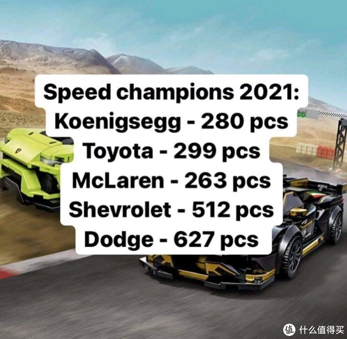 传言中的乐高2021speed系列