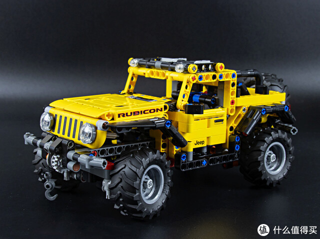 lego 42122 jeep wrangler 穿梭山林的狂野硬汉!_乐高_什么值得买