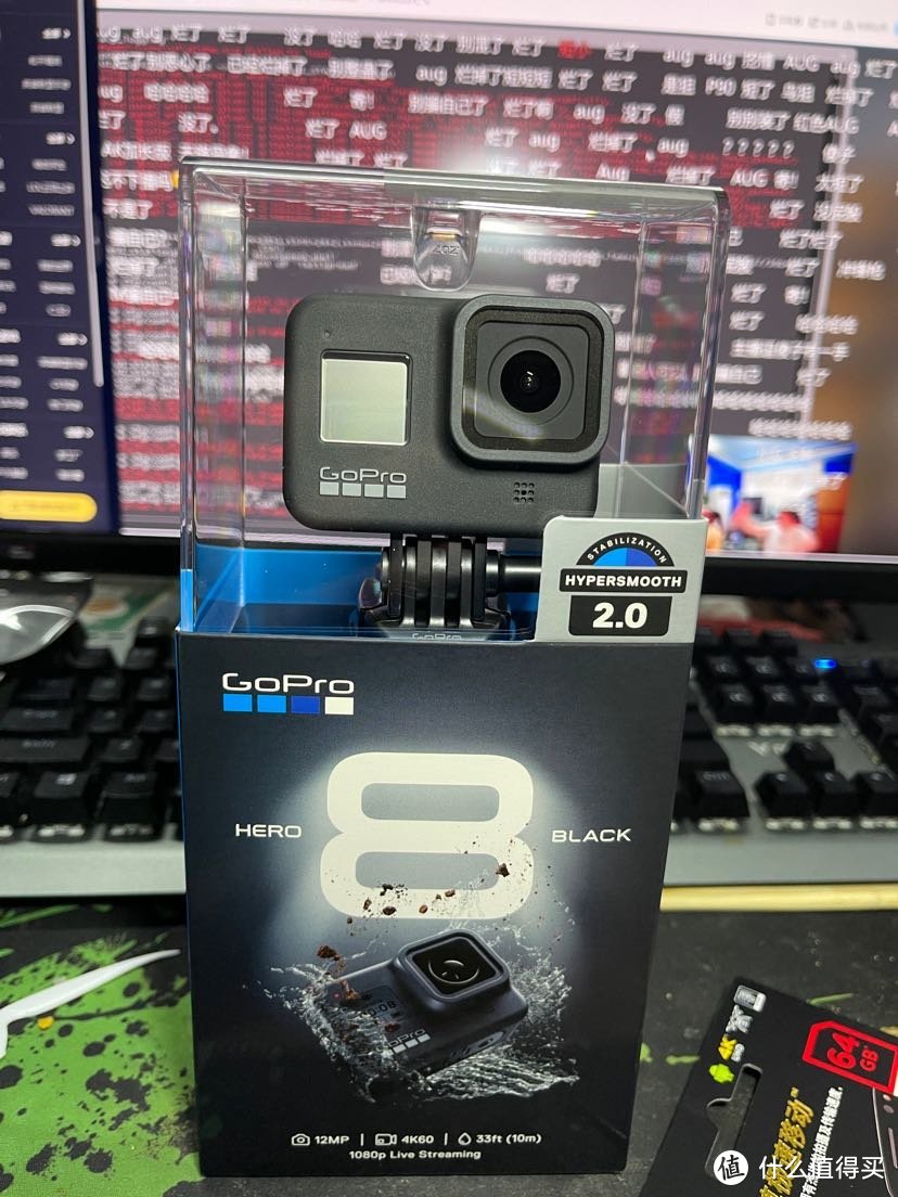 beaherogopro8运动相机简单开箱