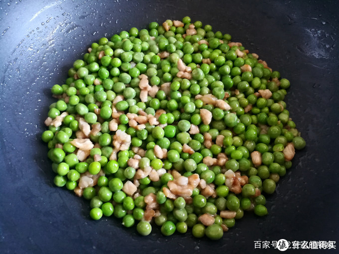 炒豌豆肉末,下锅顺序很重要,很多人做错,难怪豌豆不入味还难吃