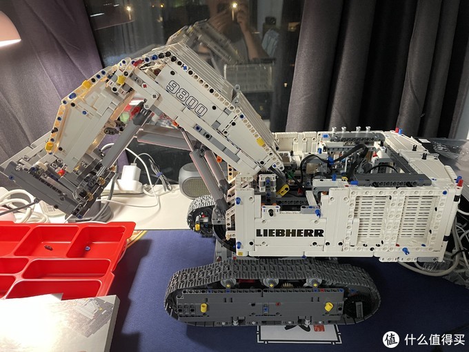 lego乐高technic科技系列组装体验利勃海尔r9800挖掘机