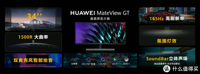 进军显示器领域：华为发布 MateView 无线原色显示器 和 MateView GT 电竞屏