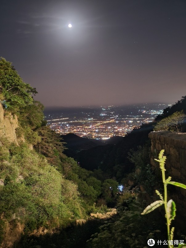 夜爬泰山