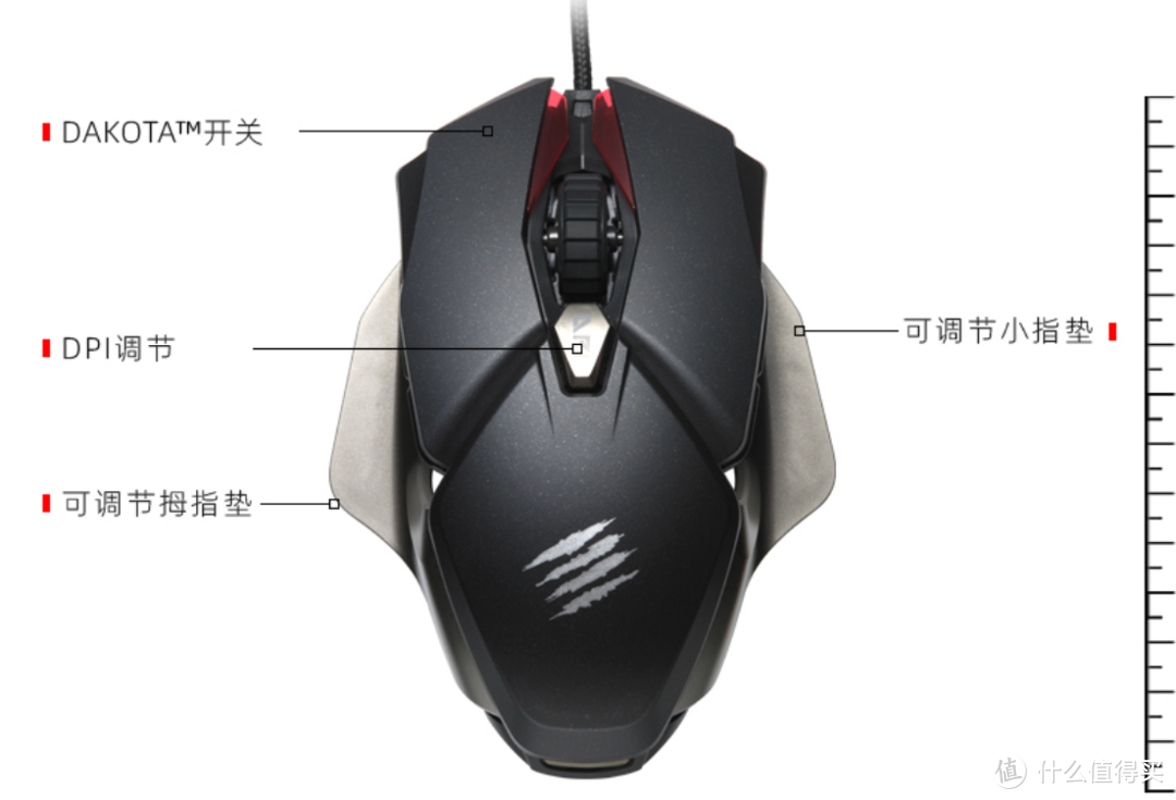 >madcatz/美加狮鼠标>文章详情>所有10个按键均支持编程自定义属性,最