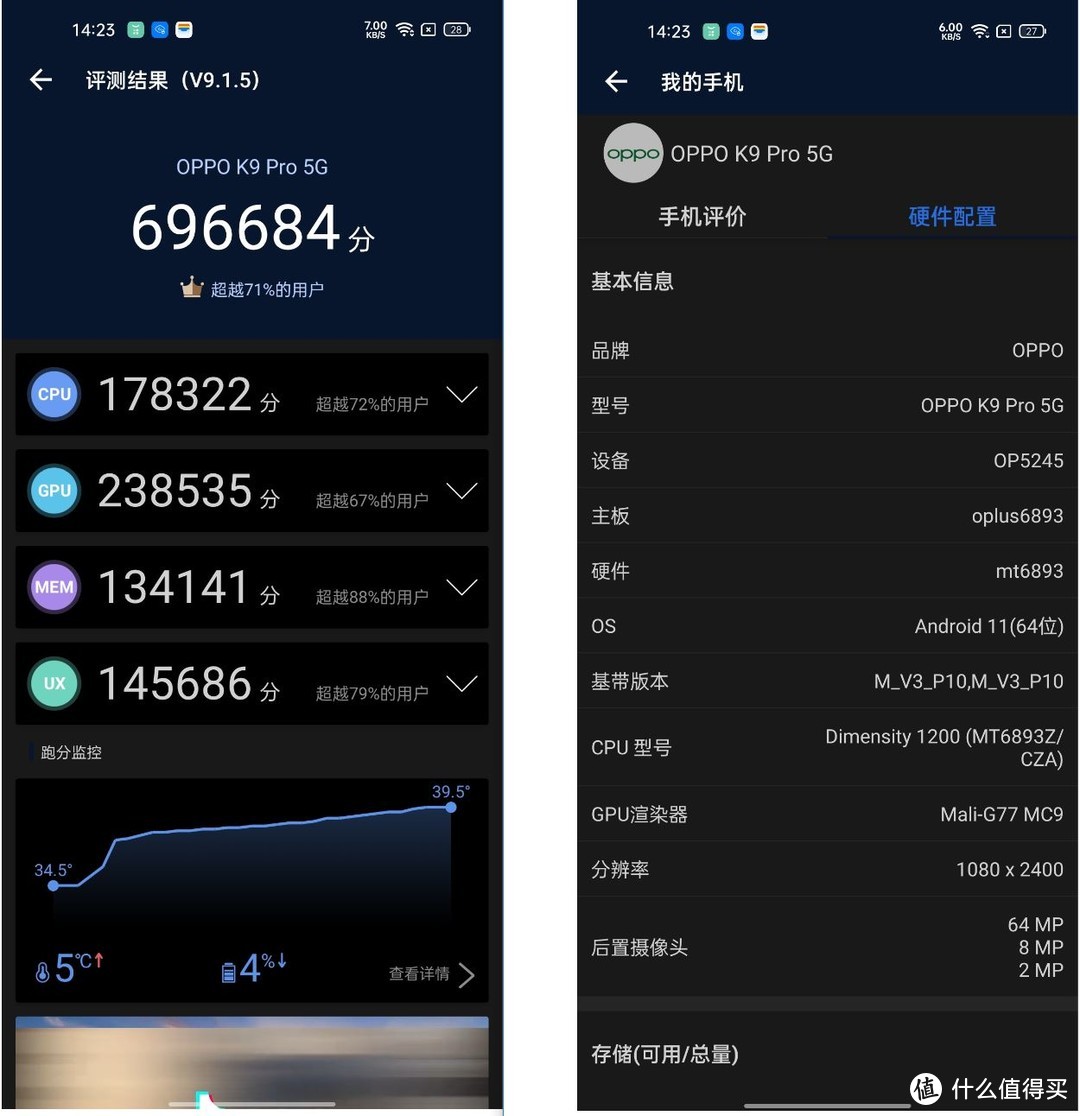 不只是强一点点oppok9pro评测