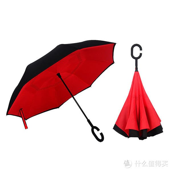 一把颠覆你想象的奇怪的雨伞反向折叠伞
