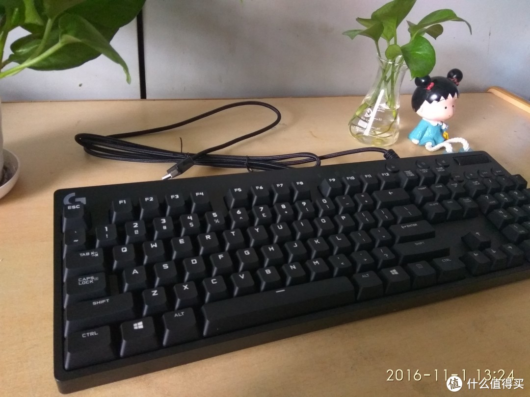 回归原厂：Logitech 罗技 G610 Orion Blue 青轴机械键盘 开箱及评测