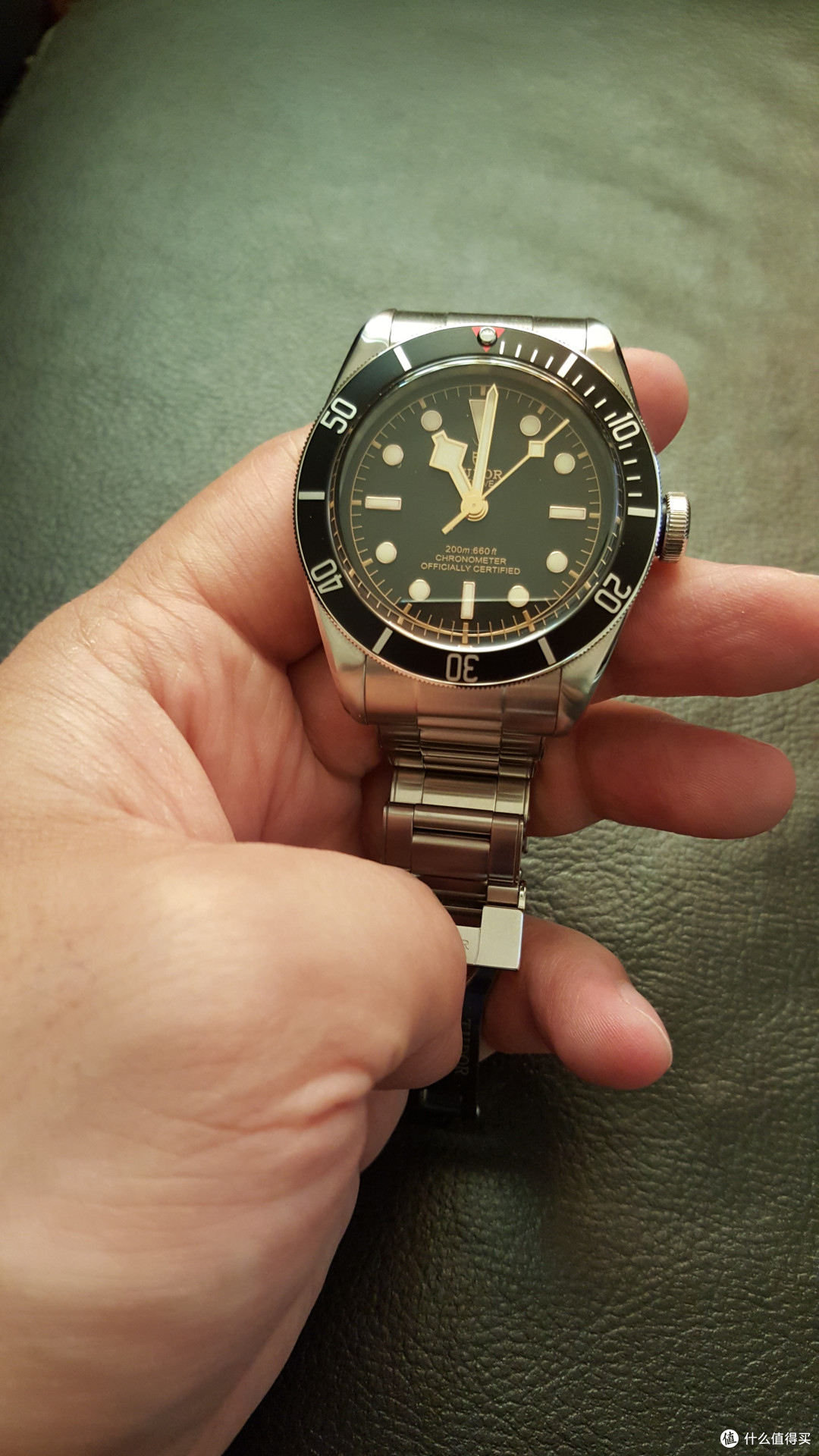 tudor 帝舵 heritage black bay 79230n 自产机芯小黑花 手表 开箱