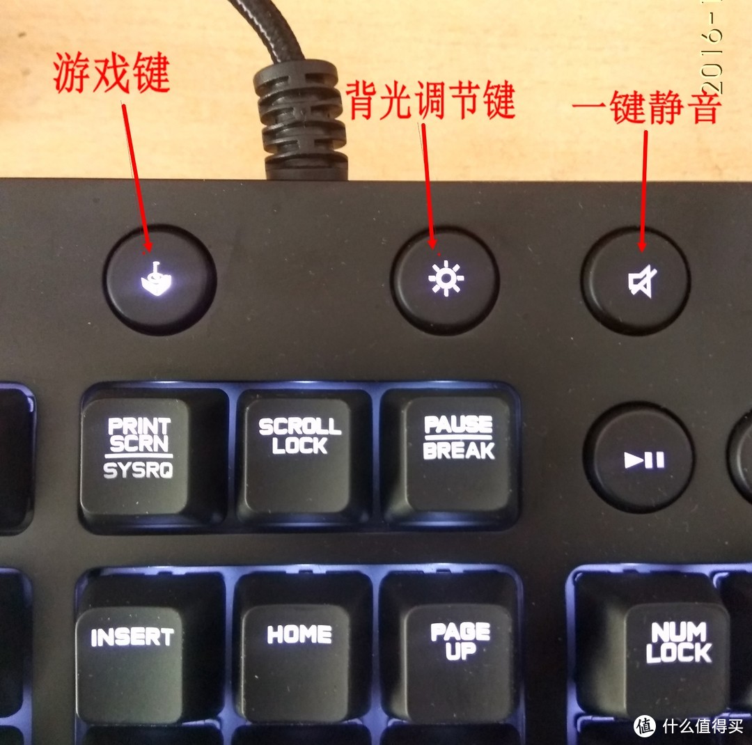 回归原厂：Logitech 罗技 G610 Orion Blue 青轴机械键盘 开箱及评测