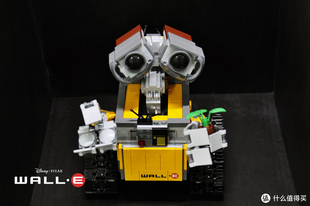 无论风雨，只愿为你（EVA）守护：LEGO 乐高 21303 WALL·E 组装试玩