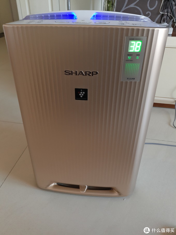 SHARP 夏普 KC-WE31-N 加湿型空气净化器晒单