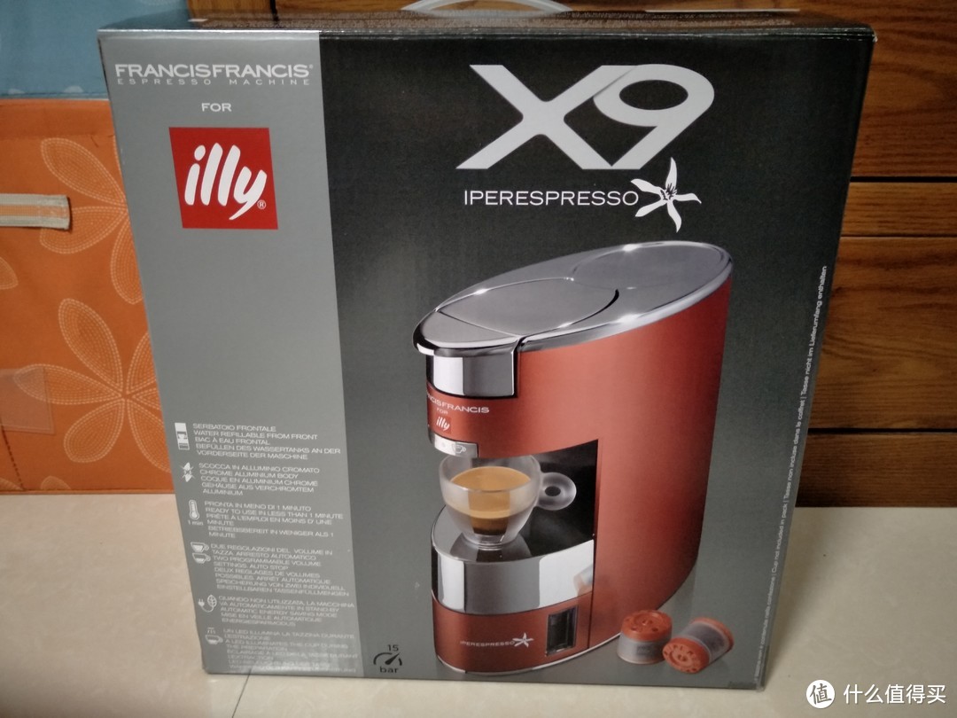 从速溶到胶囊的进步--意利 Illy X9 Iperespresso 胶囊咖啡机开箱及使用体验