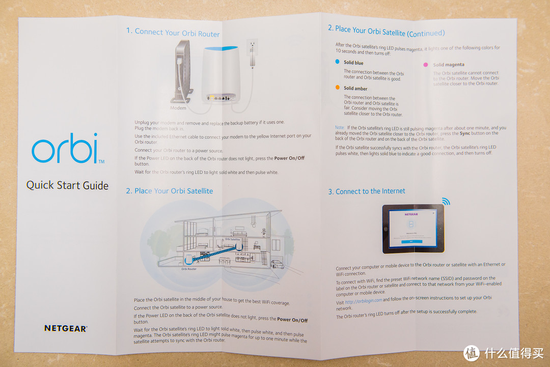 你有别墅吗？Orbi来袭：美国网件NETGEAR 多层别墅/大户型覆盖无线路由 测评