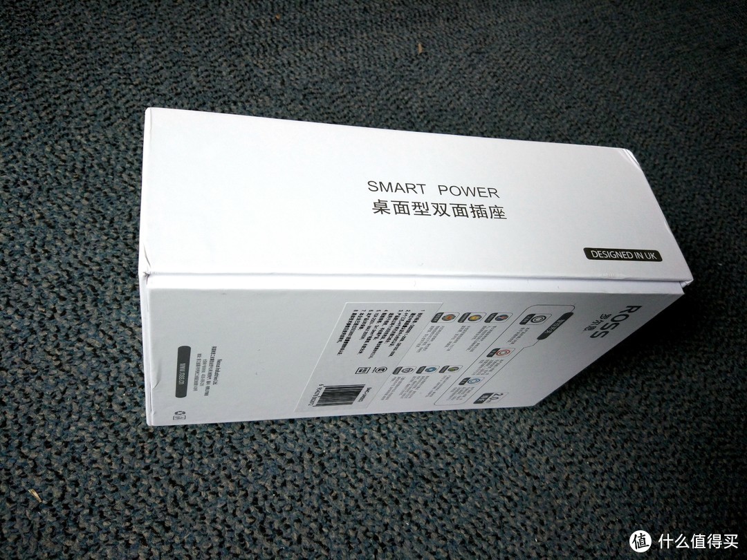 罗尔思 桌面型 双面插座 Smart Power S44C-UW(20C) 开箱测评