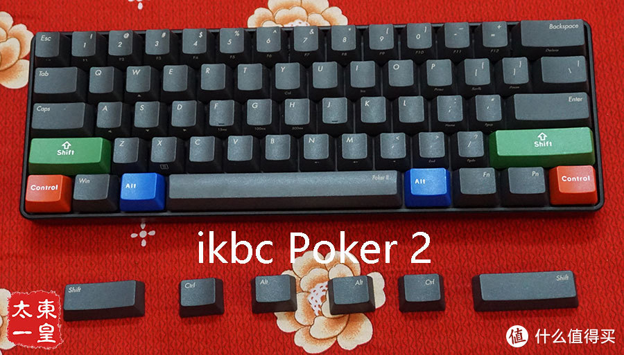 小巧又功能强大的61键ikbc poker2 迷你机械键盘
