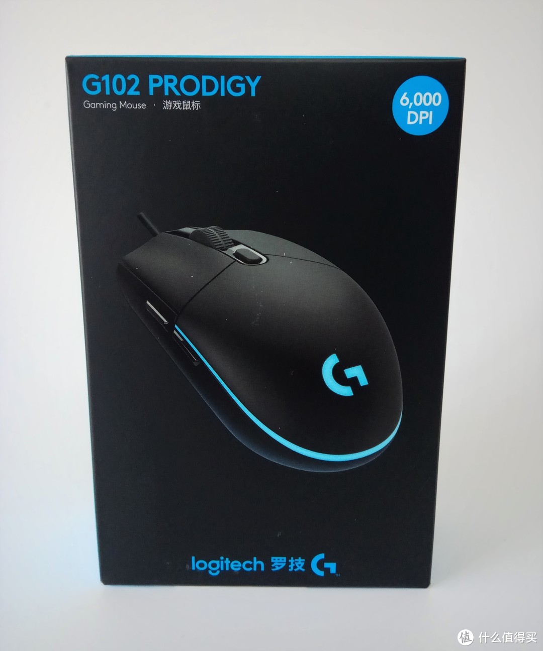 年轻人的第一款RGB鼠标--Logitech 罗技 G102 Prodigy游戏鼠标