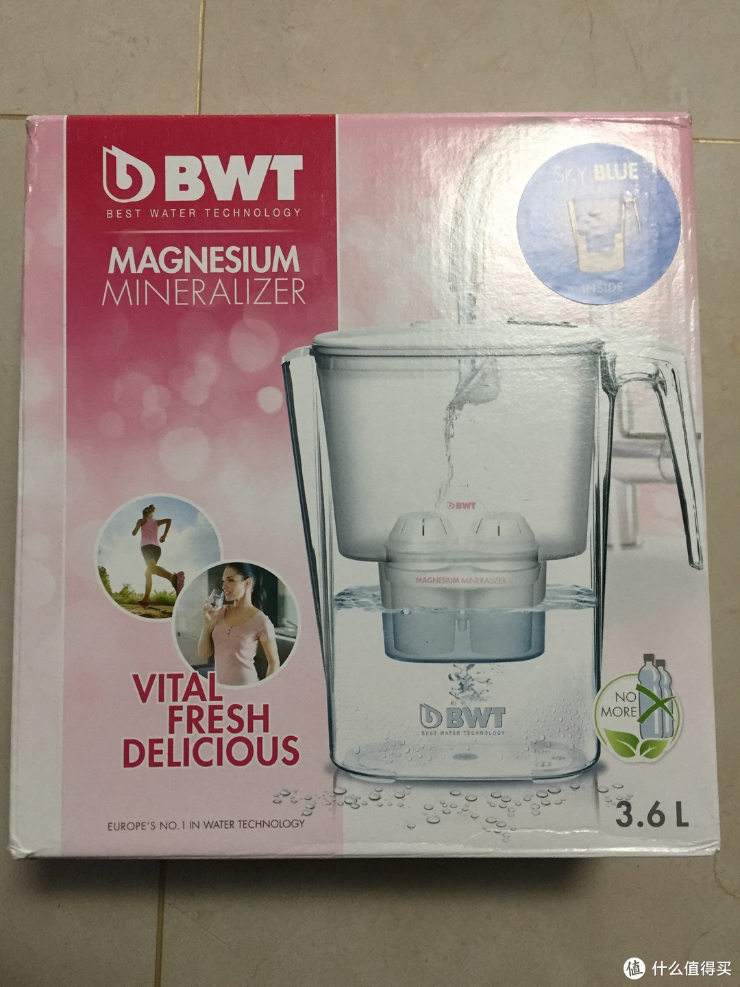 净水专家~BWT/倍世 晴天蓝3.6L 家用滤水壶使用测评