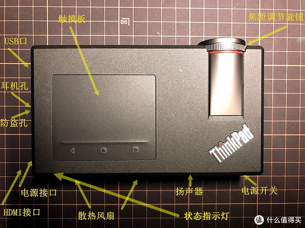 极致便携 模块化的魔力，测投影仪中的超极本--ThinkPad Stack 智能魔方投影仪