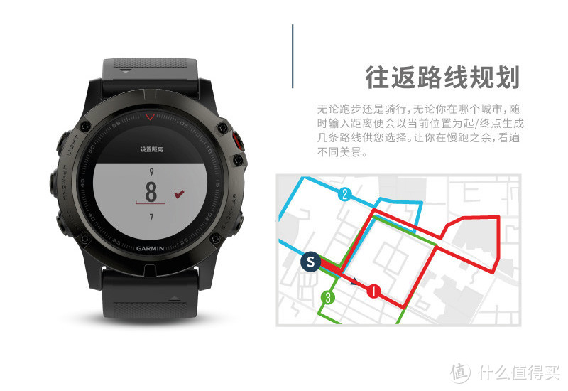 挑战曾经的自己--Garmin/佳明 fēnix 5 多功能GPS户外手表