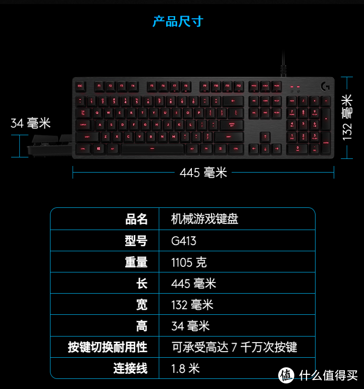 “一把有“味道”的键盘”——罗技G413机械键盘评测