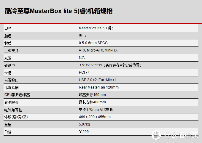 颜值高，肚量大，主子陪我来装机---酷妈中塔MasterBox Lite 5试用报告