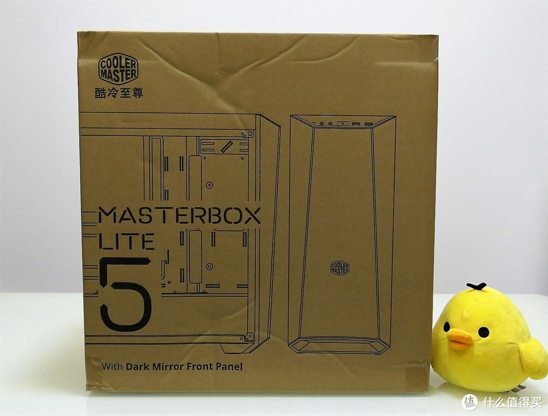 极致透亮酷冷至尊 MasterBox Lite5（睿） 中塔式侧透机箱